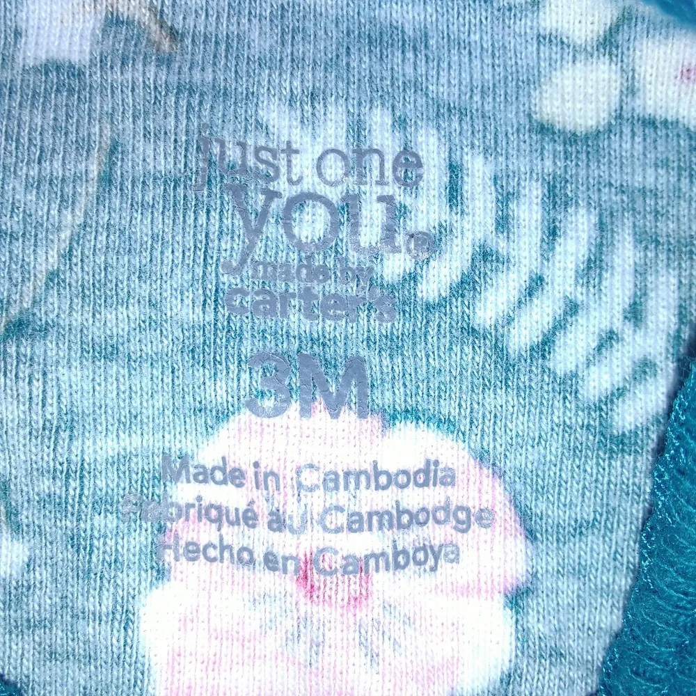 Carter's Just One You Floral Outfit Set